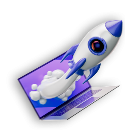 Rocket out of a computer